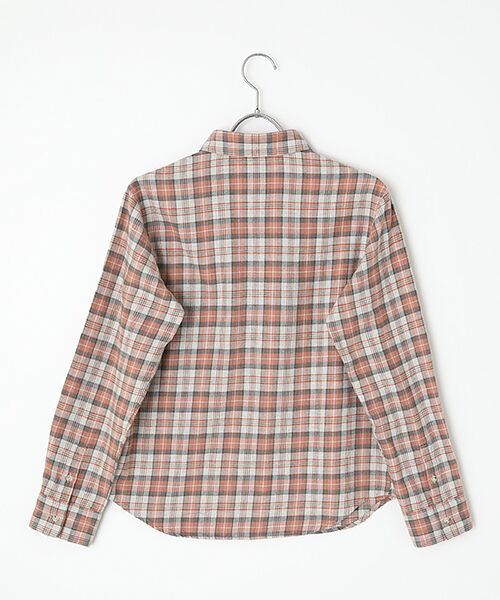 Mademoiselle NON NON / マドモアゼルノンノン シャツ・ブラウス | ビエラ起毛チェックシャツ | 詳細4
