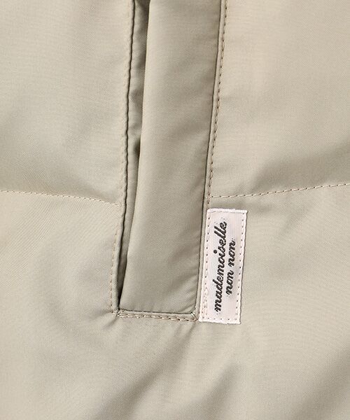 Mademoiselle NON NON / マドモアゼルノンノン その他アウター | マイクロタフタナチュラルストレッチ撥水ダウンコート | 詳細10