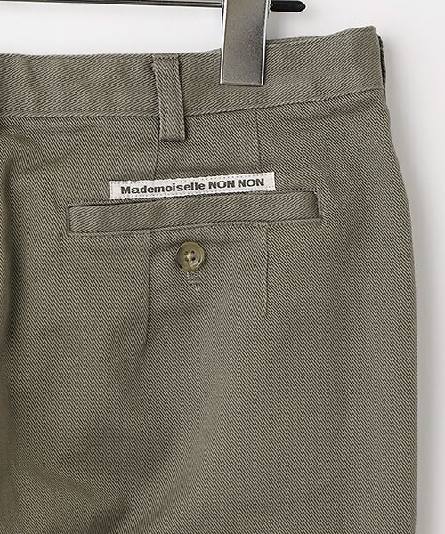 Mademoiselle NON NON / マドモアゼルノンノン その他パンツ | コンパクトカツラギストレッチ ノータックパンツ | 詳細6