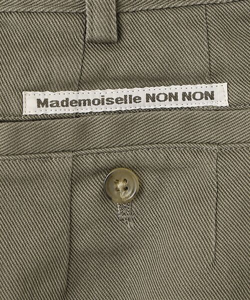 Mademoiselle NON NON / マドモアゼルノンノン その他パンツ | コンパクトカツラギストレッチ ノータックパンツ | 詳細7