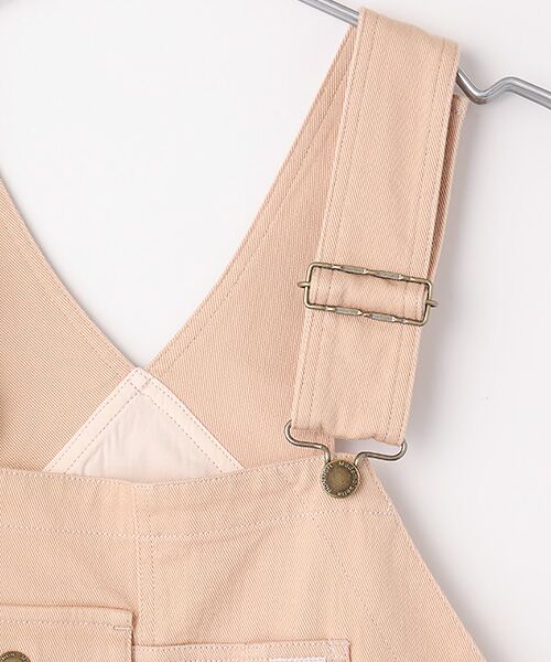Mademoiselle NON NON / マドモアゼルノンノン サロペット・オールインワン | コンパクトカツラギストレッチオーバーオール | 詳細2