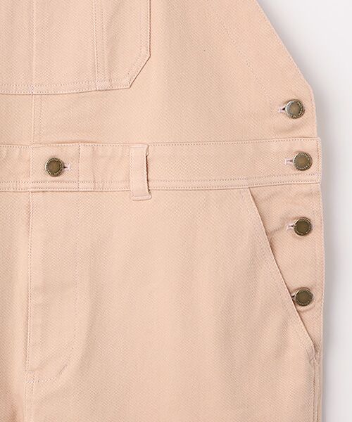 Mademoiselle NON NON / マドモアゼルノンノン サロペット・オールインワン | コンパクトカツラギストレッチオーバーオール | 詳細3