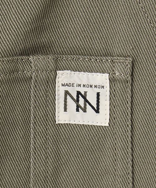 Mademoiselle NON NON / マドモアゼルノンノン サロペット・オールインワン | コンパクトカツラギストレッチオーバーオール | 詳細9