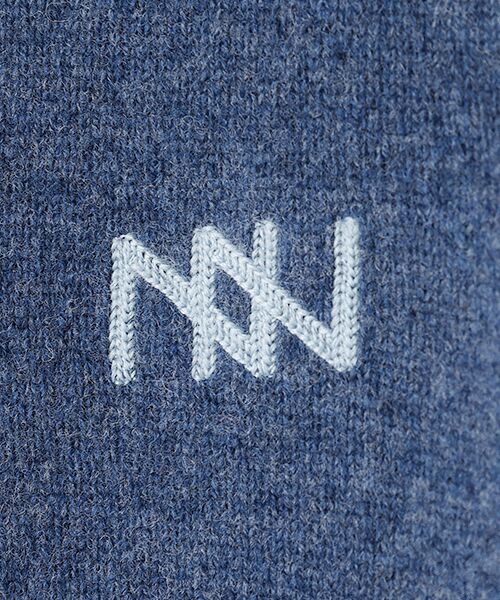 Mademoiselle NON NON / マドモアゼルノンノン パーカー | タスマニアウール天竺 フード付きニットパーカー | 詳細6