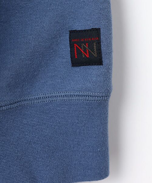 Mademoiselle NON NON / マドモアゼルノンノン カットソー | ラフィ裏毛 セーラーカラープルオーバー | 詳細10