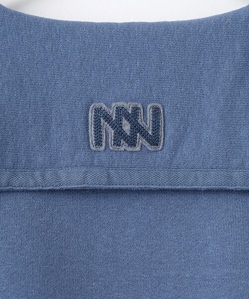 Mademoiselle NON NON / マドモアゼルノンノン カットソー | ラフィ裏毛 セーラーカラープルオーバー | 詳細13