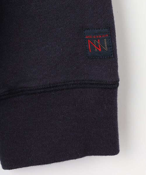 Mademoiselle NON NON / マドモアゼルノンノン カットソー | ラフィ裏毛 セーラーカラープルオーバー | 詳細14