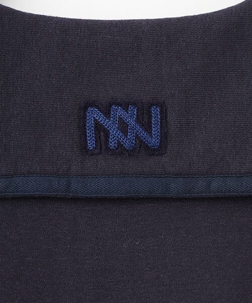 Mademoiselle NON NON / マドモアゼルノンノン カットソー | ラフィ裏毛 セーラーカラープルオーバー | 詳細15