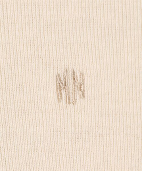 Mademoiselle NON NON / マドモアゼルノンノン Tシャツ | 甘撚グレースフライス(丸胴) タートルネックカットソー | 詳細1