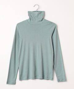 Mademoiselle NON NON / マドモアゼルノンノン カットソー | オーガニック甘撚りフライス 無地&ボーダー タートルネックカットソー