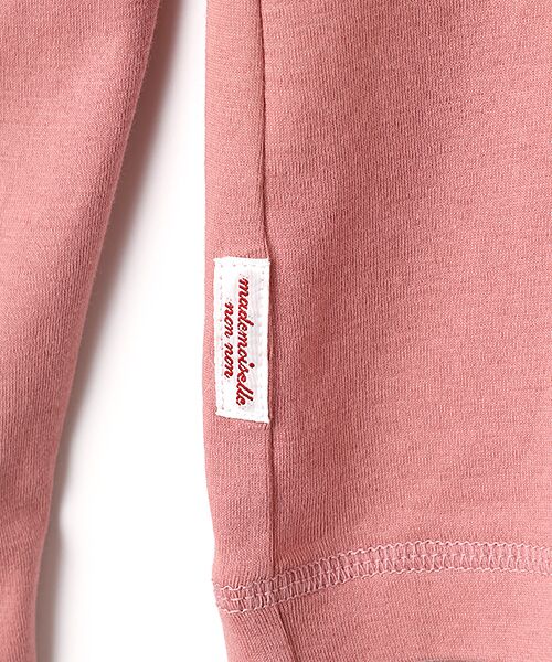 Mademoiselle NON NON / マドモアゼルノンノン カットソー | オーガニック甘撚りフライス 無地&ボーダー タートルネックカットソー | 詳細4