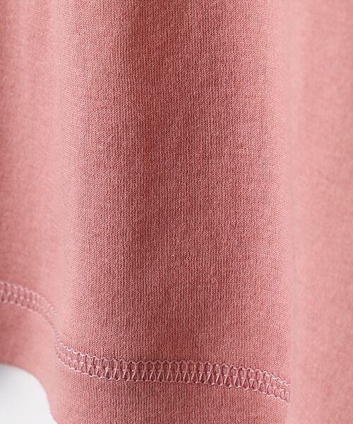 Mademoiselle NON NON / マドモアゼルノンノン カットソー | オーガニック甘撚りフライス 無地&ボーダー タートルネックカットソー | 詳細5