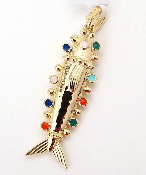 Mademoiselle NON NON / マドモアゼルノンノン チャーム | <ANABEL ARAM>アナベルアラム ミディアムフィッシュチャーム | 詳細2