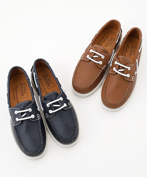 Mademoiselle NON NON / マドモアゼルノンノン フラットシューズ | <ATLANTA MOCCASIN>アトランタ モカシン ボートシューズ | 詳細9