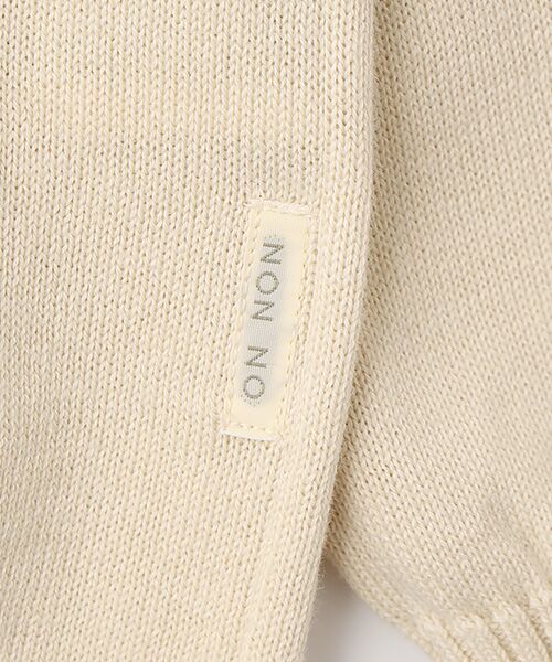 Mademoiselle NON NON / マドモアゼルノンノン ニット・セーター | 綿カシミヤ ハイネックプルオーバーニット | 詳細1