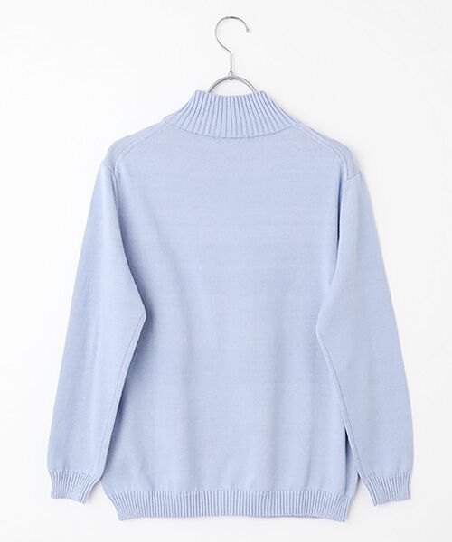 Mademoiselle NON NON / マドモアゼルノンノン ニット・セーター | 綿カシミヤ ハイネックプルオーバーニット | 詳細3