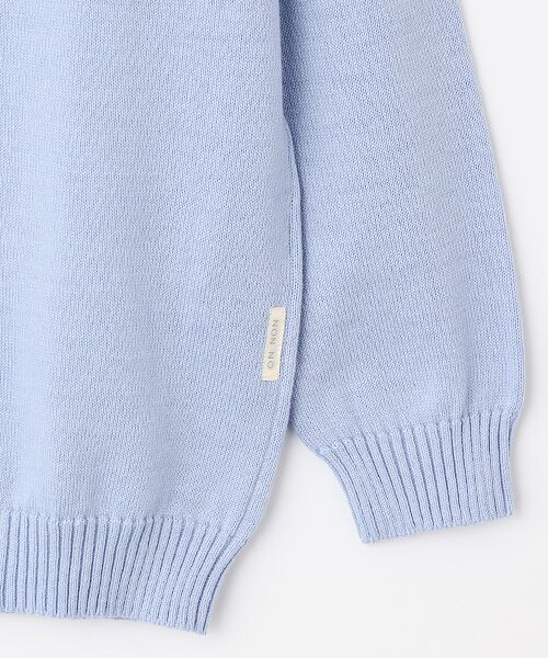 Mademoiselle NON NON / マドモアゼルノンノン ニット・セーター | 綿カシミヤ ハイネックプルオーバーニット | 詳細5