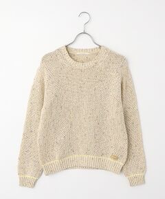 Mademoiselle NON NON / マドモアゼルノンノン ニット・セーター | ミックスカラーコットンプルオーバー