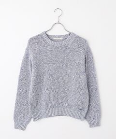 Mademoiselle NON NON / マドモアゼルノンノン ニット・セーター | ミックスカラーコットンプルオーバー