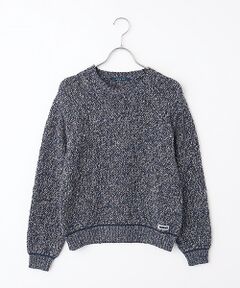 Mademoiselle NON NON / マドモアゼルノンノン ニット・セーター | ミックスカラーコットンプルオーバー