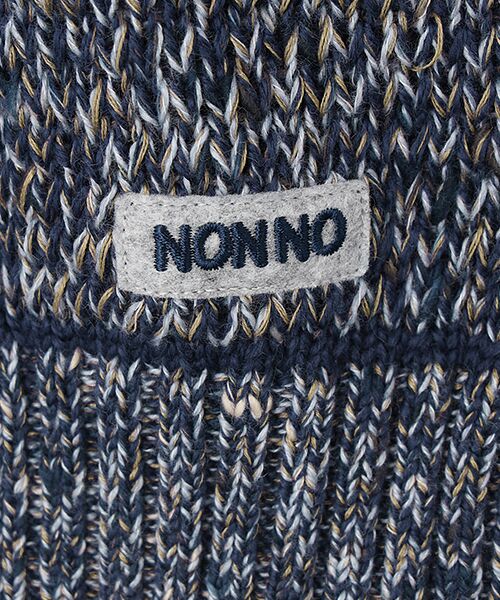Mademoiselle NON NON / マドモアゼルノンノン ニット・セーター | ミックスカラーコットンプルオーバー | 詳細6