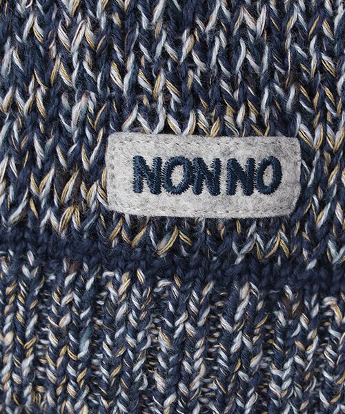 Mademoiselle NON NON / マドモアゼルノンノン ベスト | ミックスカラーコットンクロップドベスト | 詳細6