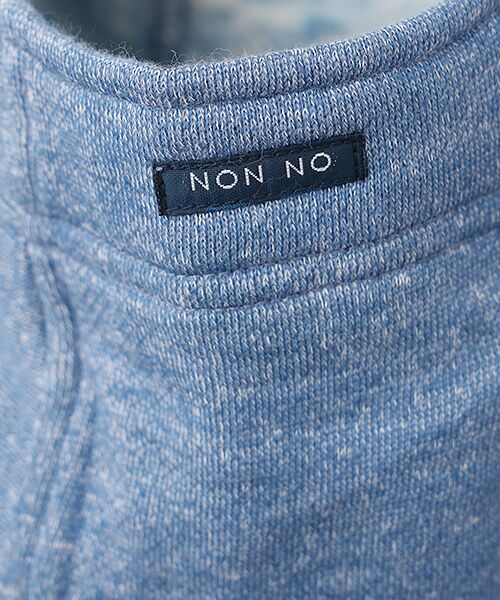 Mademoiselle NON NON / マドモアゼルノンノン ベスト | ソフトキャンディーズ裏毛 前開きフーディ―ベスト | 詳細8