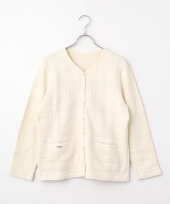 Mademoiselle NON NON / マドモアゼルノンノン カーディガン・ボレロ | マリンボーダーカーディガン