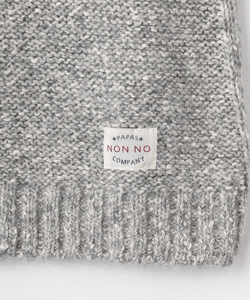 Mademoiselle NON NON / マドモアゼルノンノン ベスト | フラッフィー3G Vネックベスト | 詳細6