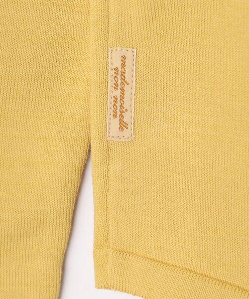 Mademoiselle NON NON / マドモアゼルノンノン シャツ・ブラウス | ガスコットン天竺 衿付きニットブラウス | 詳細8