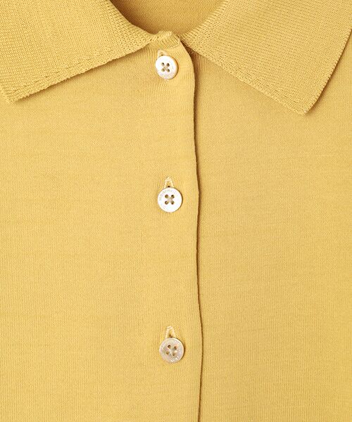 Mademoiselle NON NON / マドモアゼルノンノン シャツ・ブラウス | ガスコットン天竺 衿付きニットブラウス | 詳細9