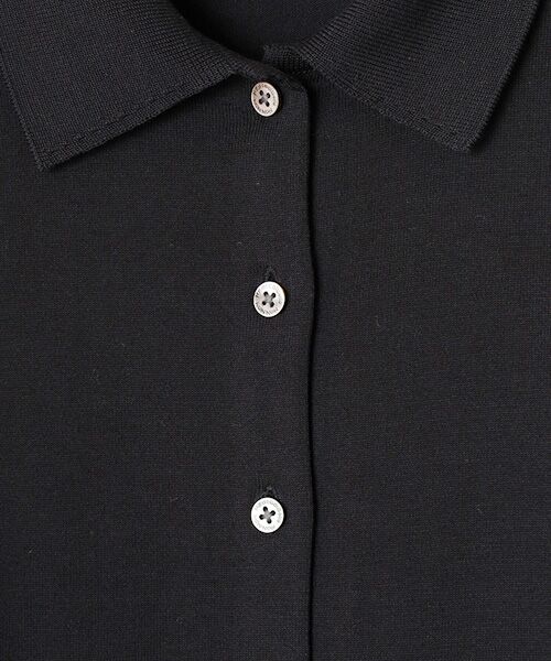 Mademoiselle NON NON / マドモアゼルノンノン シャツ・ブラウス | ガスコットン天竺 衿付きニットブラウス | 詳細10