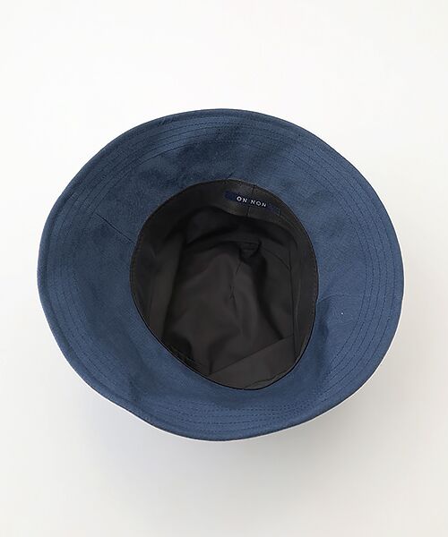 Mademoiselle NON NON / マドモアゼルノンノン ハット | 綿麻サッカー調 チェッククローシュ | 詳細3