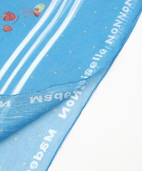 Mademoiselle NON NON / マドモアゼルノンノン Tシャツ | フルーツ柄スカーフ | 詳細2