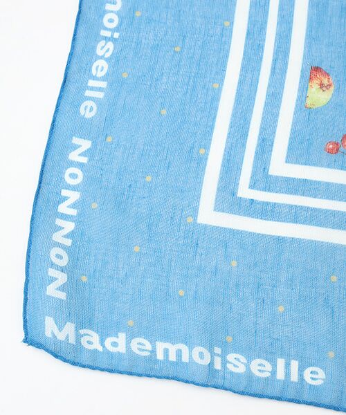 Mademoiselle NON NON / マドモアゼルノンノン Tシャツ | フルーツ柄スカーフ | 詳細3