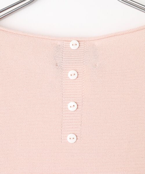 Mademoiselle NON NON / マドモアゼルノンノン Tシャツ | <MUSETTI>ムゼッティー バックボタンニット | 詳細5