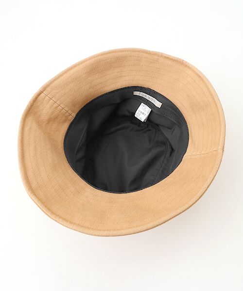 Mademoiselle NON NON / マドモアゼルノンノン ハット | デニムライクストレッチクロス ビオラ柄刺繍入りクローシュハット | 詳細4