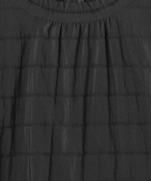 Mademoiselle NON NON / マドモアゼルノンノン シャツ・ブラウス | ソフトサッカー シャーリングTブラウス | 詳細7