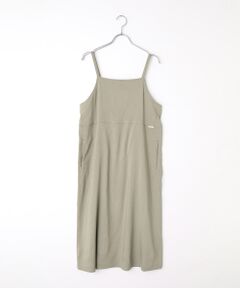 Mademoiselle NON NON / マドモアゼルノンノン ロング・マキシ丈ワンピース | ストレッチポプリン ジャンパースカート