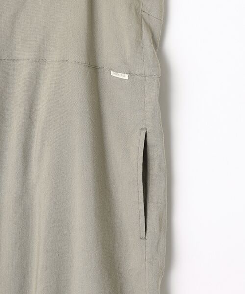 Mademoiselle NON NON / マドモアゼルノンノン ロング・マキシ丈ワンピース | ストレッチポプリン ジャンパースカート | 詳細4