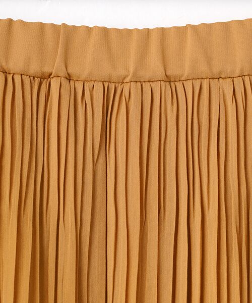 Mademoiselle NON NON / マドモアゼルノンノン ロング・マキシ丈スカート | 交織シフォンプリーツスカート | 詳細7