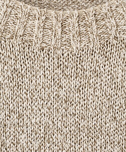 Mademoiselle NON NON / マドモアゼルノンノン ニット・セーター | ペーパーミックス ニットプルオーバー | 詳細1