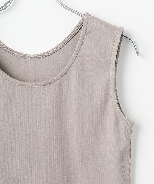 Mademoiselle NON NON / マドモアゼルノンノン タンクトップ | コンパクトエクストラベアテレコ 2WAYタンクトップ | 詳細3