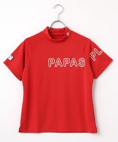 Mademoiselle NON NON / マドモアゼルノンノン カットソー | レディースGOLF ハイテックマテリアルポリエステルニット モックネックTシャツ