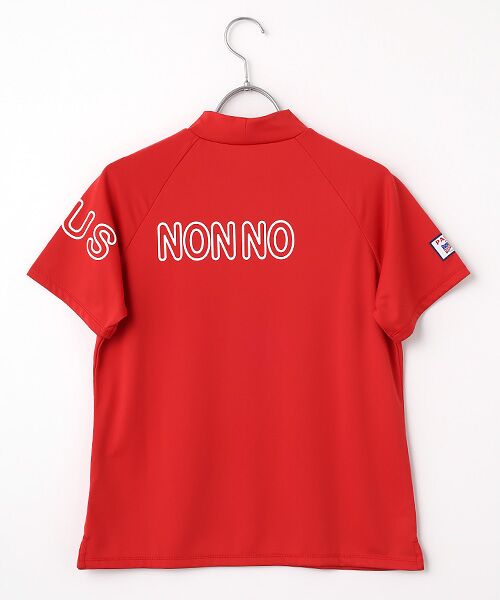 Mademoiselle NON NON / マドモアゼルノンノン カットソー | レディースGOLF ハイテックマテリアルポリエステルニット モックネックTシャツ | 詳細2