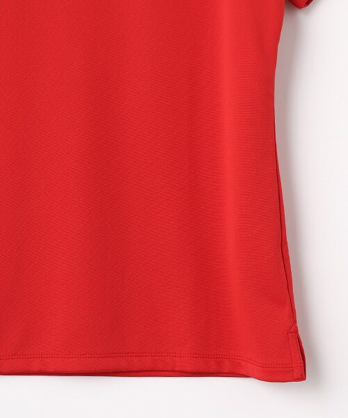 Mademoiselle NON NON / マドモアゼルノンノン カットソー | レディースGOLF ハイテックマテリアルポリエステルニット モックネックTシャツ | 詳細4