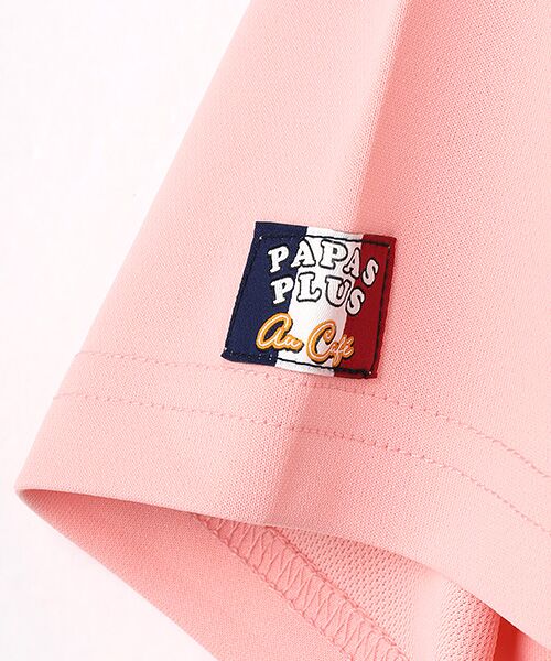 Mademoiselle NON NON / マドモアゼルノンノン ポロシャツ | レディースGOLF フルダル・バックハニカム 台衿付き半袖ポロシャツ | 詳細3