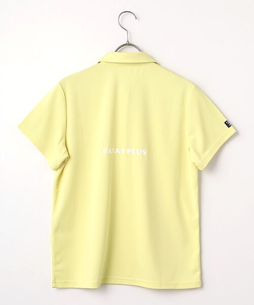 Mademoiselle NON NON / マドモアゼルノンノン ポロシャツ | レディースGOLF フルダル・バックハニカム 台衿付き半袖ポロシャツ | 詳細5