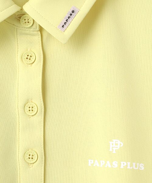 Mademoiselle NON NON / マドモアゼルノンノン ポロシャツ | レディースGOLF フルダル・バックハニカム 台衿付き半袖ポロシャツ | 詳細9