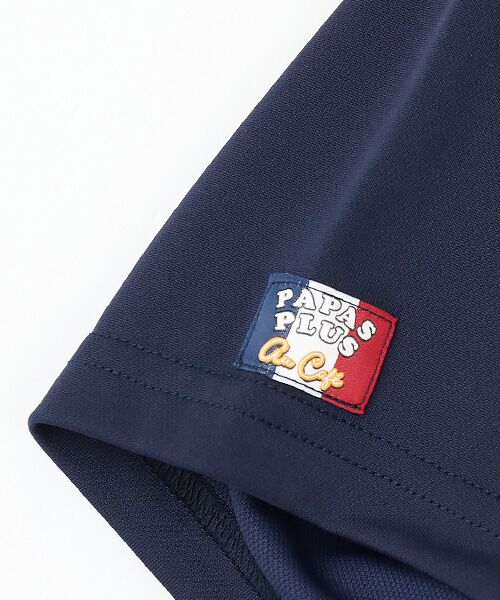 Mademoiselle NON NON / マドモアゼルノンノン ポロシャツ | レディースGOLF フルダル・バックハニカム 台衿付き半袖ポロシャツ | 詳細10